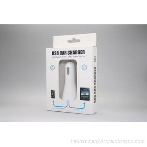 2.1A Dual USB Car Charger for iPad/iPhone, Charge Fast , with High Quality